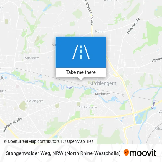Stangenwalder Weg map