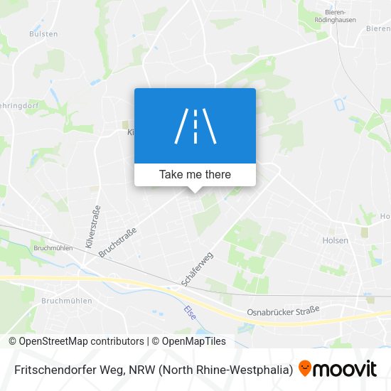 Fritschendorfer Weg map