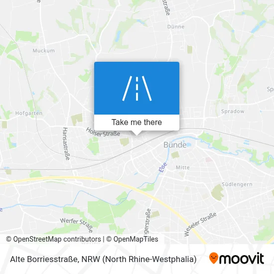 Alte Borriesstraße map