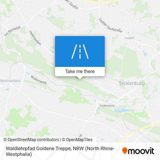 Waldlehrpfad Goldene Treppe map