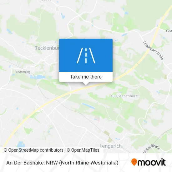 Карта An Der Bashake