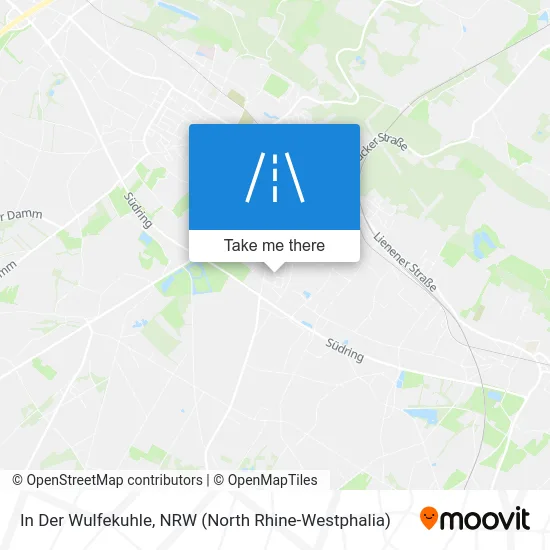 In Der Wulfekuhle map