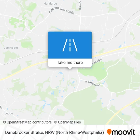 Danebrocker Straße map
