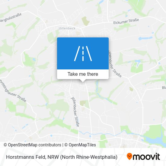 Horstmanns Feld map