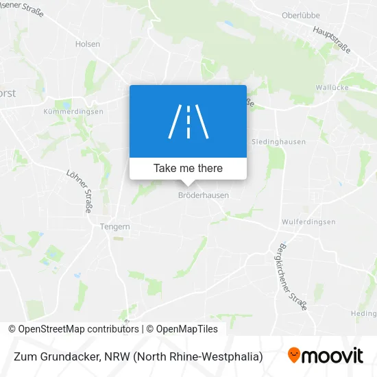 Карта Zum Grundacker