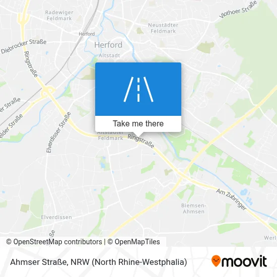 Ahmser Straße map
