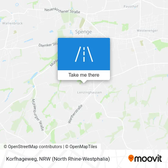 Карта Korfhageweg