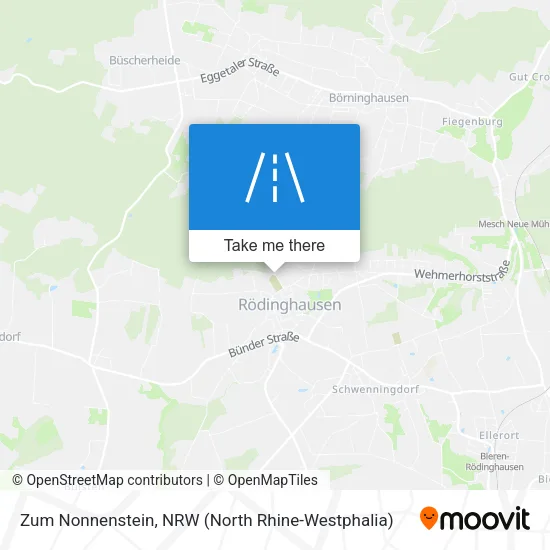 Карта Zum Nonnenstein