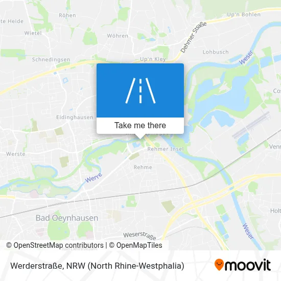 Werderstraße map