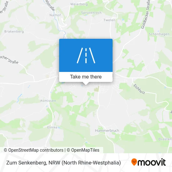 Zum Senkenberg map