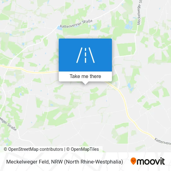 Карта Meckelweger Feld