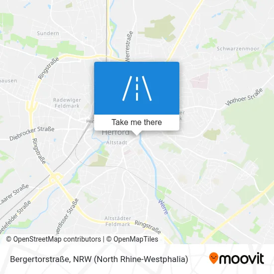 Bergertorstraße map