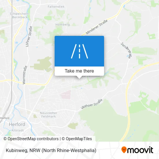 Карта Kubinweg