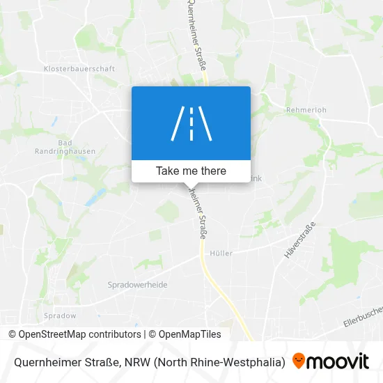 Quernheimer Straße map