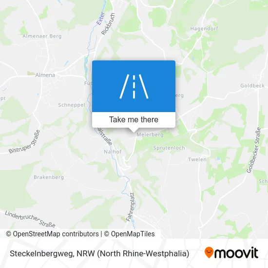 Карта Steckelnbergweg