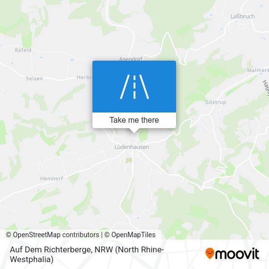 Auf Dem Richterberge map