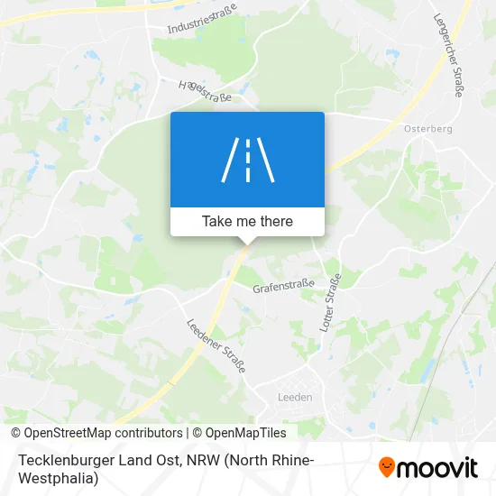 Tecklenburger Land Ost map