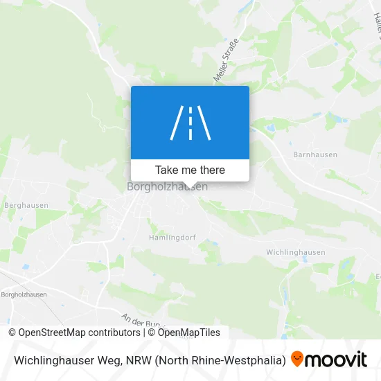 Карта Wichlinghauser Weg
