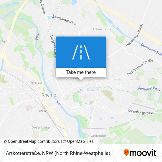 Artkötterstraße map