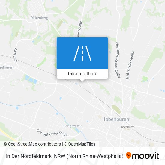 In Der Nordfeldmark map