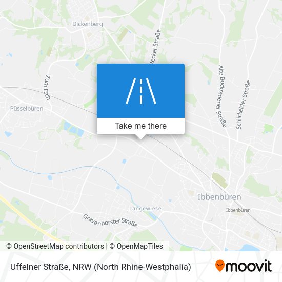 Uffelner Straße map