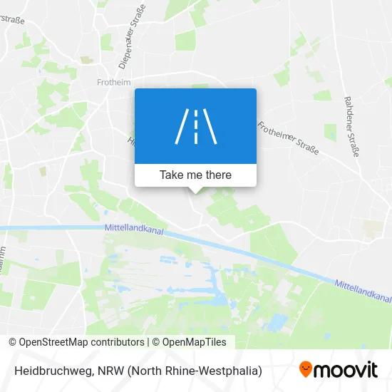 Карта Heidbruchweg