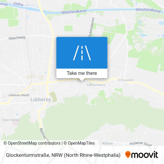 Glockenturmstraße map