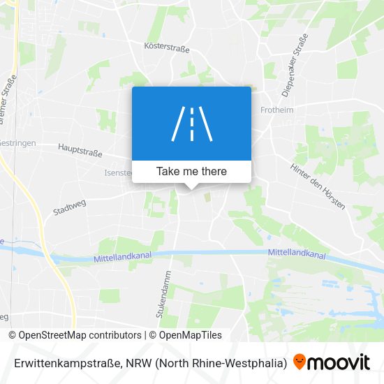 Erwittenkampstraße map