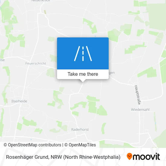 Rosenhäger Grund map