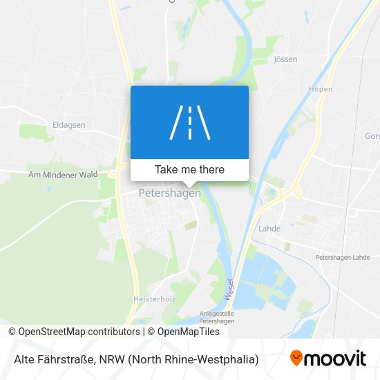 Alte Fährstraße map