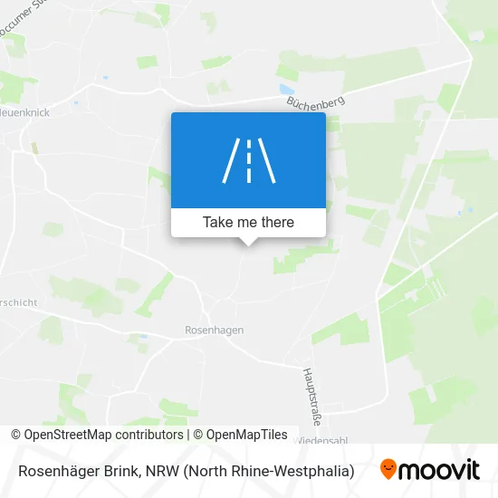 Rosenhäger Brink map