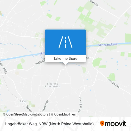 Карта Hagebröcker Weg