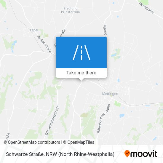 Schwarze Straße map