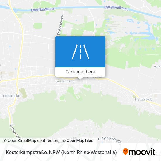 Kösterkampstraße map