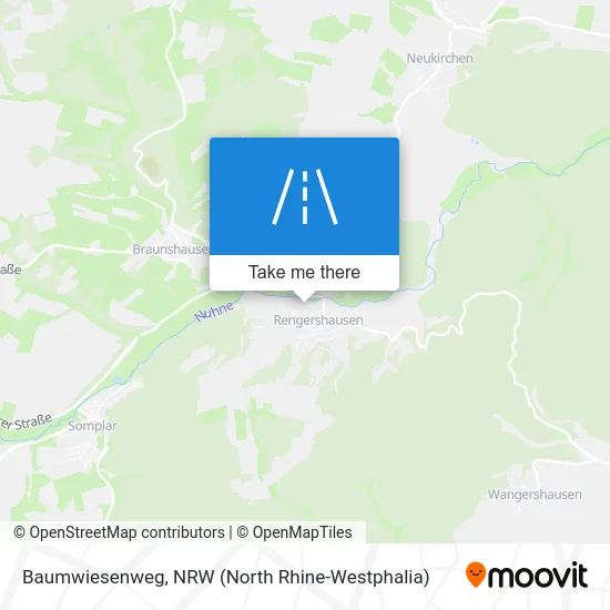 Карта Baumwiesenweg