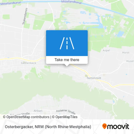 Карта Osterbergacker