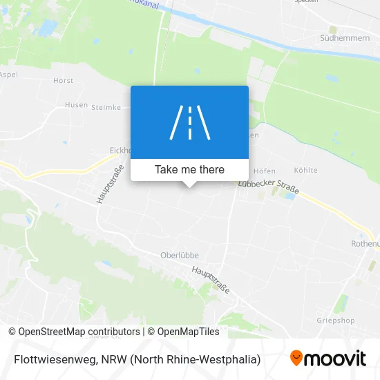 Flottwiesenweg map