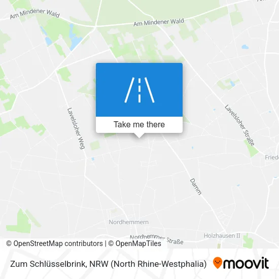 Карта Zum Schlüsselbrink