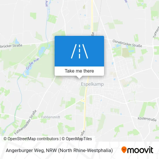 Карта Angerburger Weg