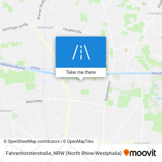 Fahrenhorsterstraße map