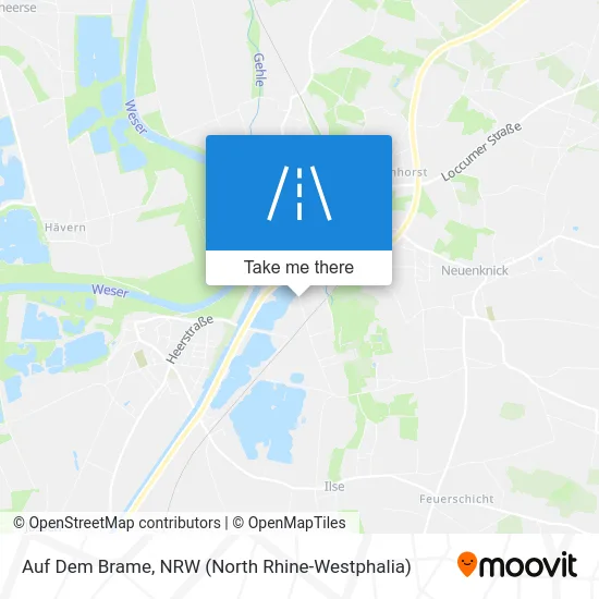 Карта Auf Dem Brame