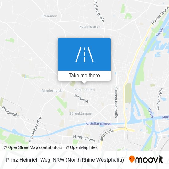 Prinz-Heinrich-Weg map