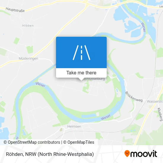Röhden map