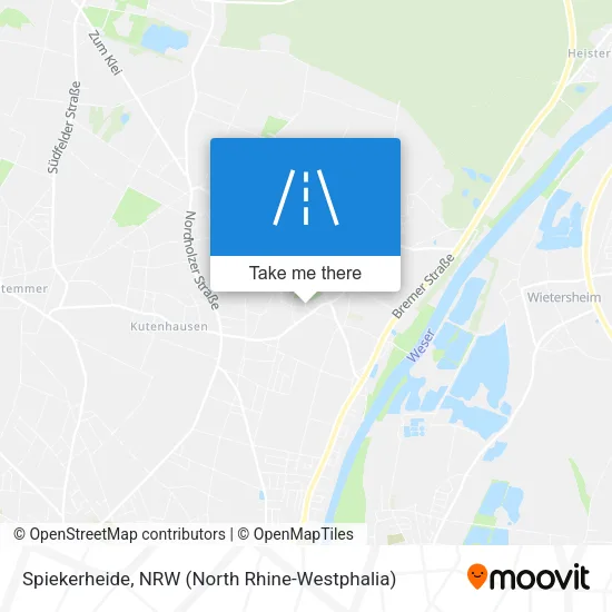 Карта Spiekerheide