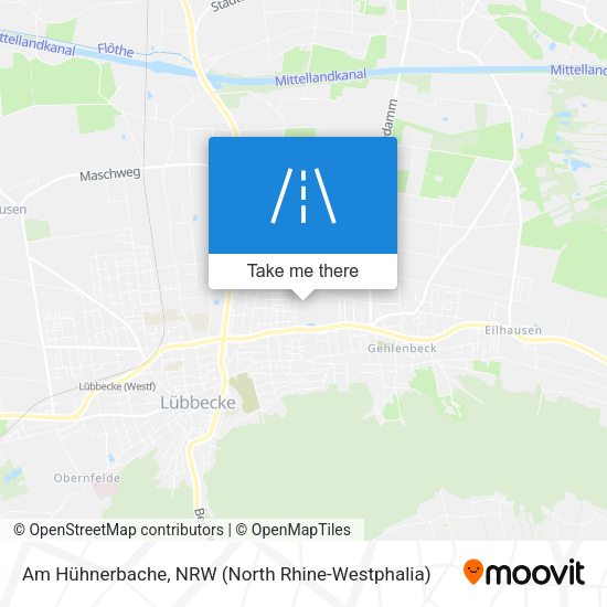 Am Hühnerbache map