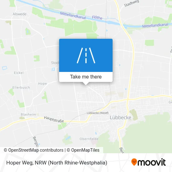 Карта Hoper Weg