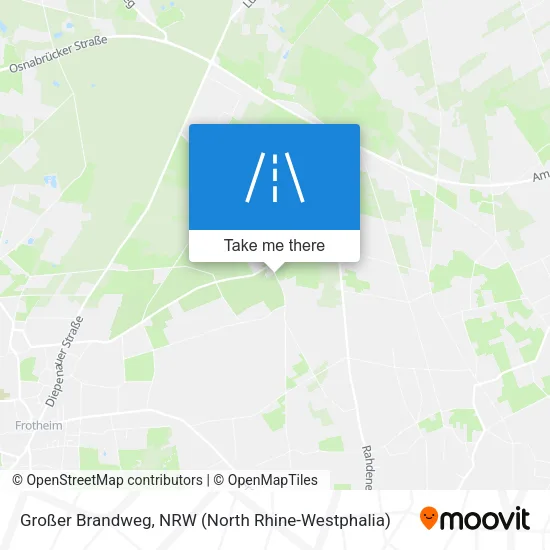 Карта Großer Brandweg