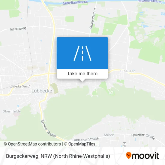 Burgackerweg map
