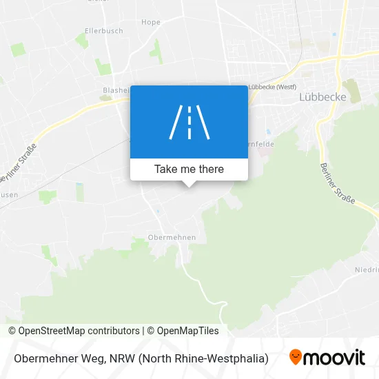 Obermehner Weg map