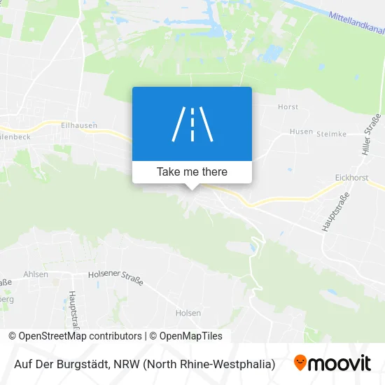 Карта Auf Der Burgstädt